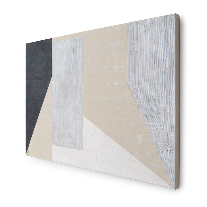 Wolffia Painting on Canvas Beige