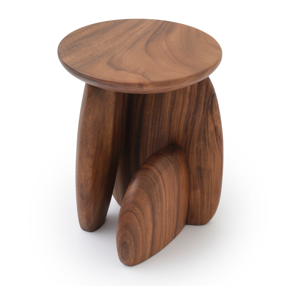 Suri Wood Accent Table Light Brown