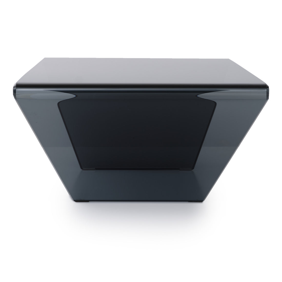 Wenzel Glass Coffee Table Dark Grey