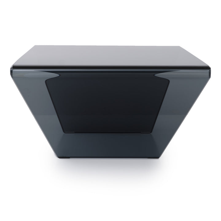 Wenzel Glass Coffee Table Dark Grey