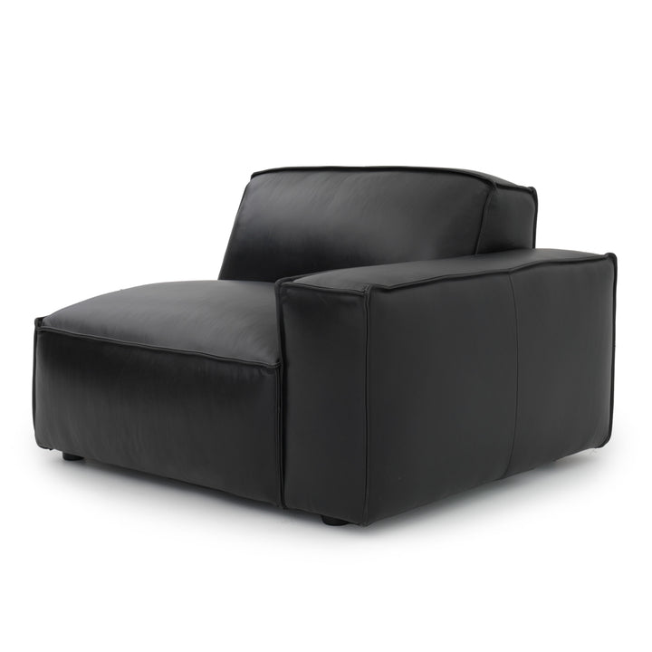 Nook Modular Right Chair Black