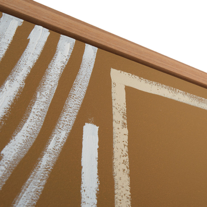 Nomadi Painting on Canvas Gold