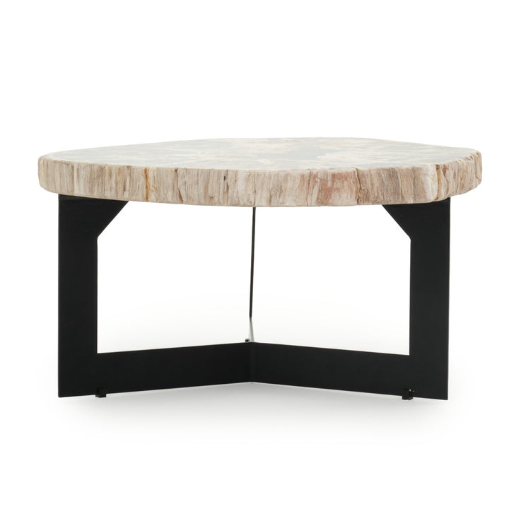 Wenita Wood Coffee Table Black