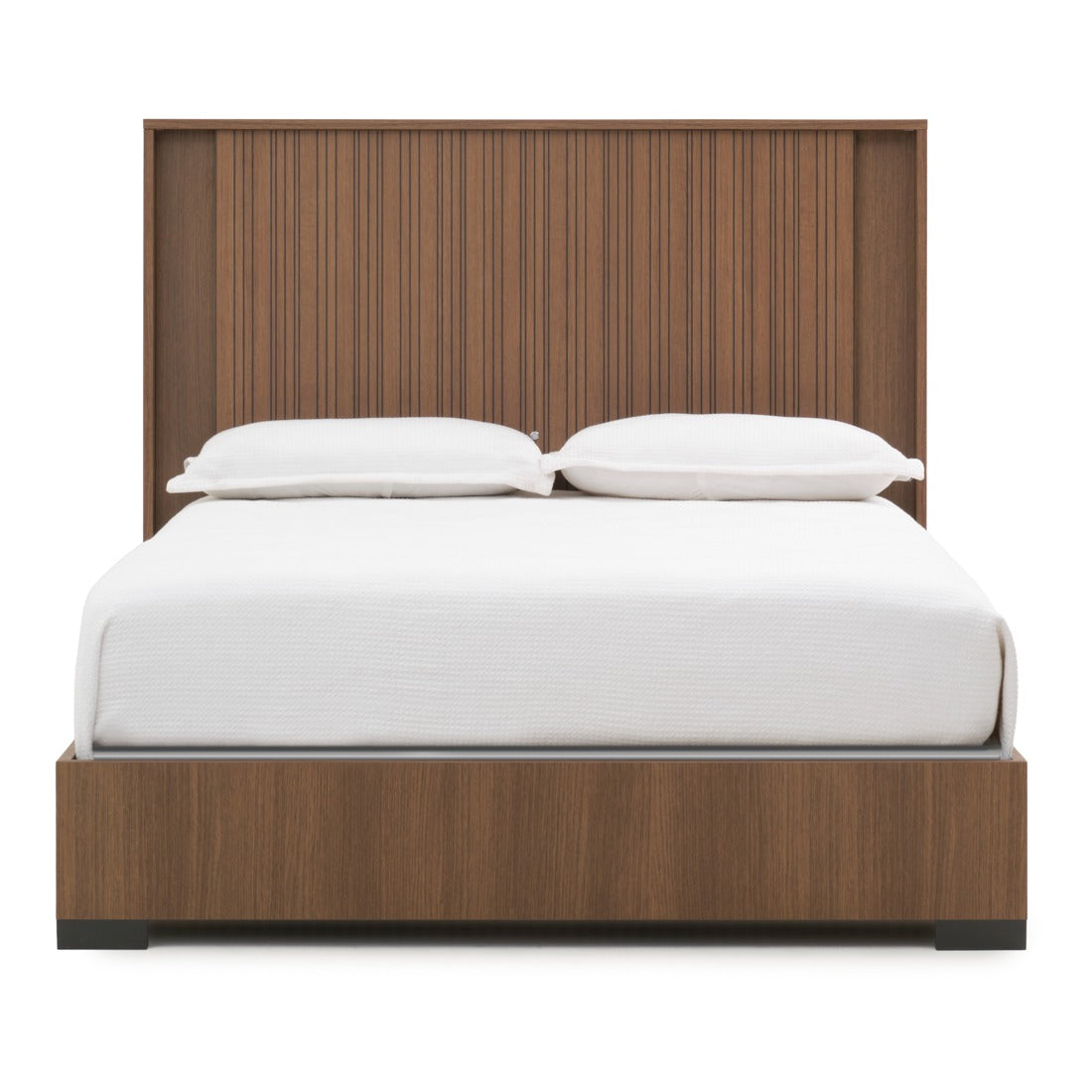 Nitmo Queen Bed Dark Brown