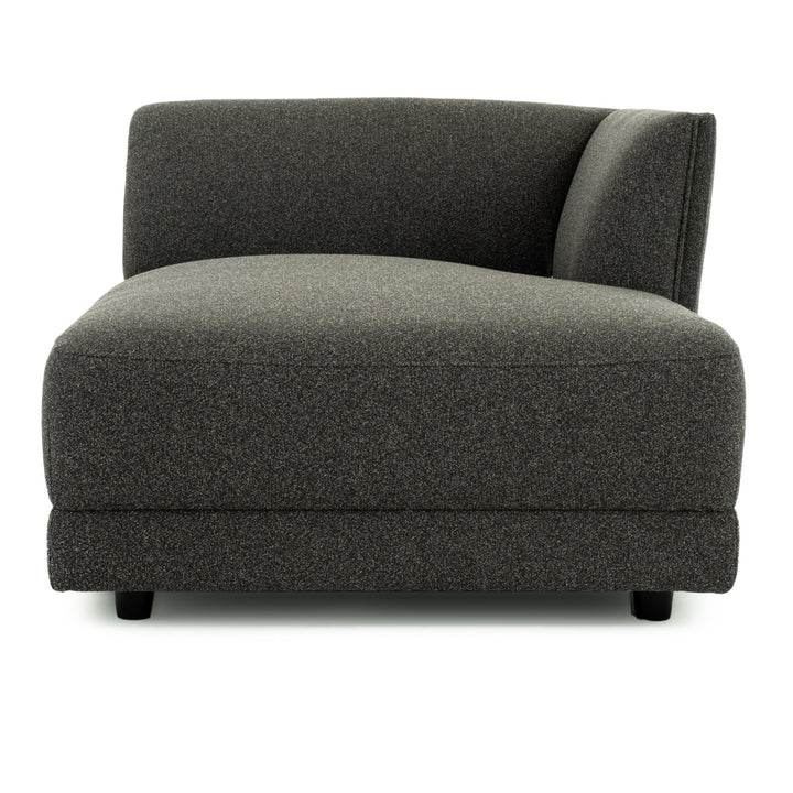 Nathan Modular Right Chaise Dark Grey