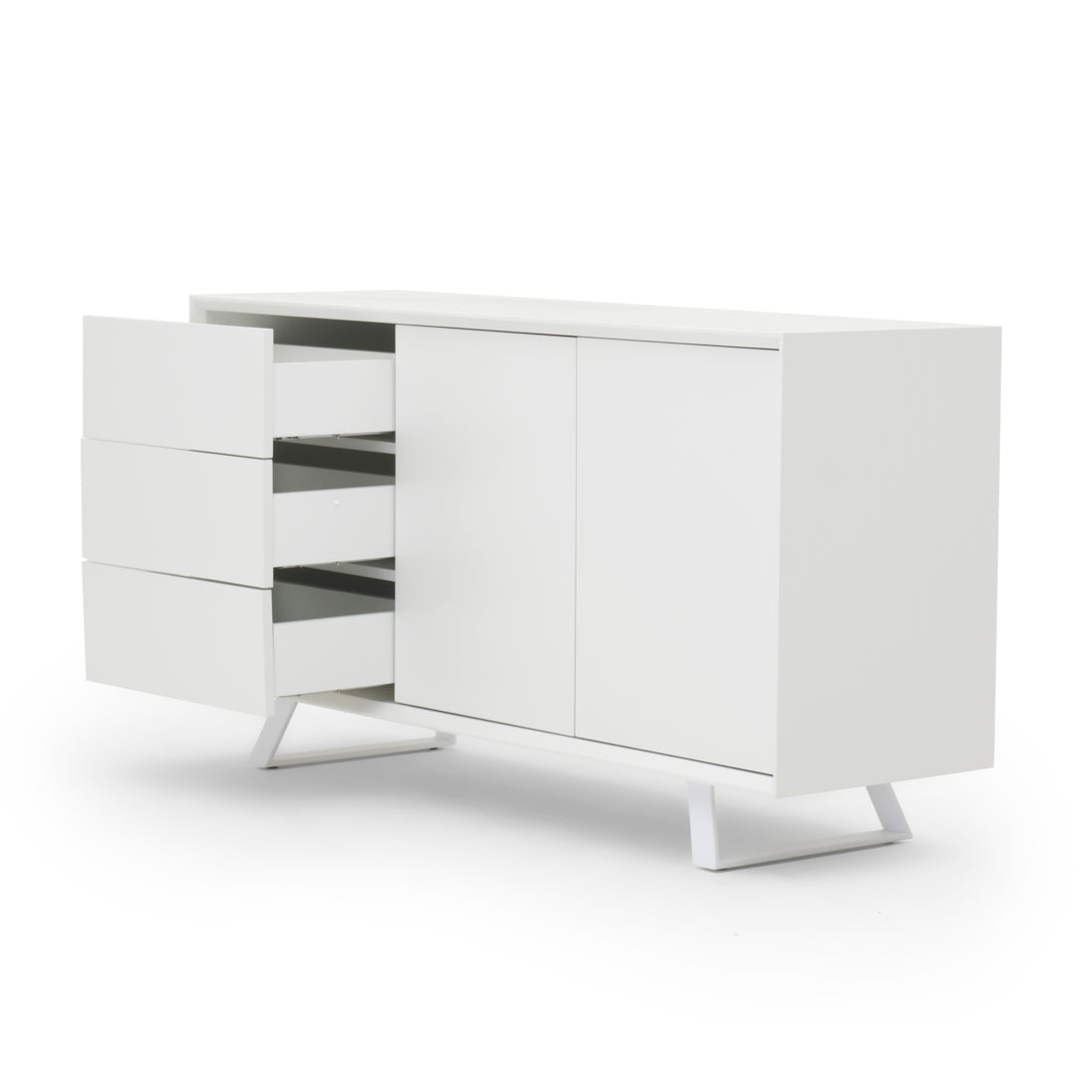 Wimzy Wood Sideboard White