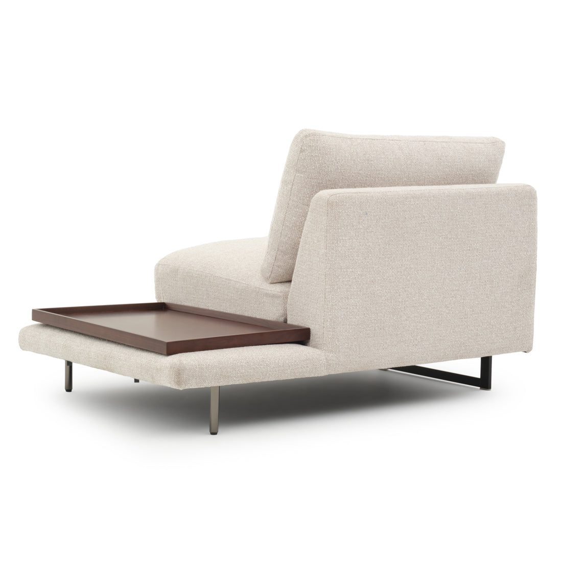 Elizabeth Modular Chair W. Table Right Beige
