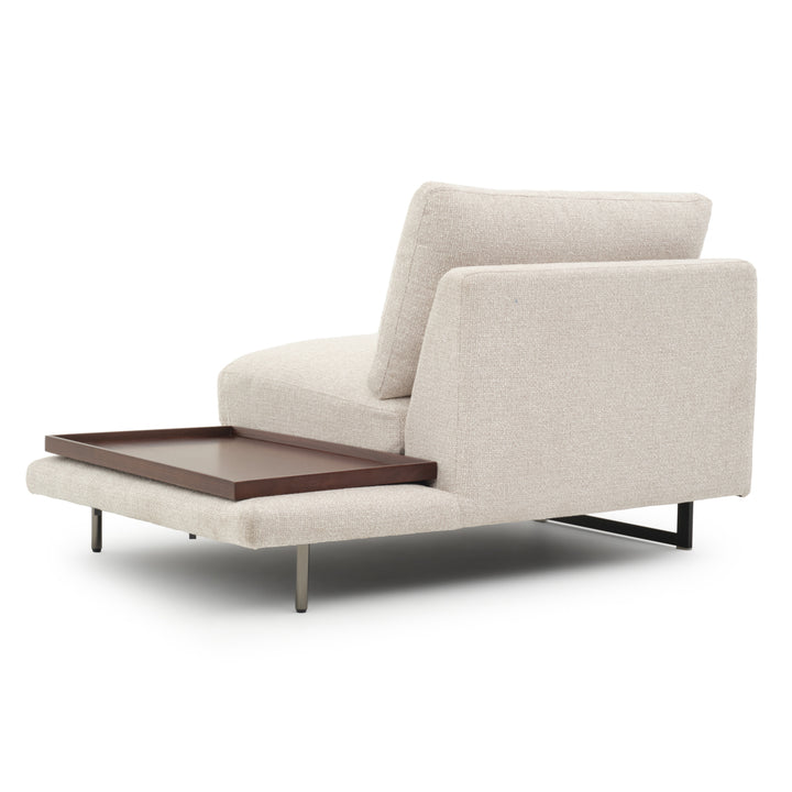 Elizabeth Modular Chair W. Table Right Beige