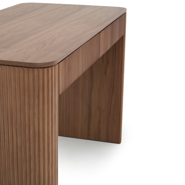 Evany Desk Dark Brown