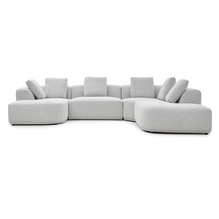 Willowdale Fabric Modular Set Light Grey