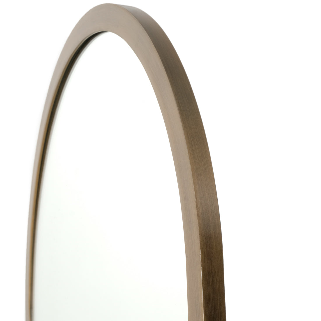 Warli Floor Mirror White