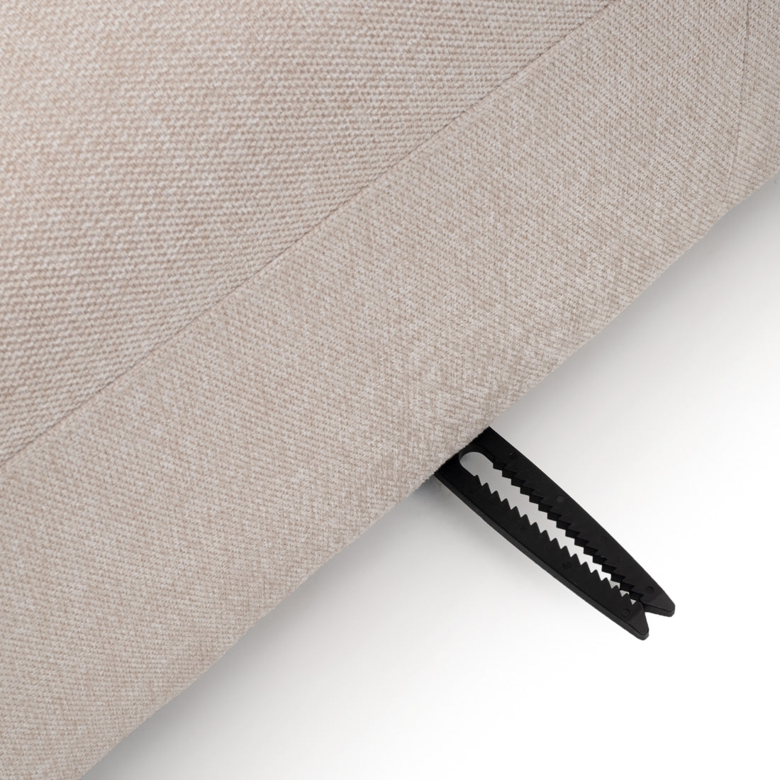 Ellemia Modular Chair W. Left Bumper Beige
