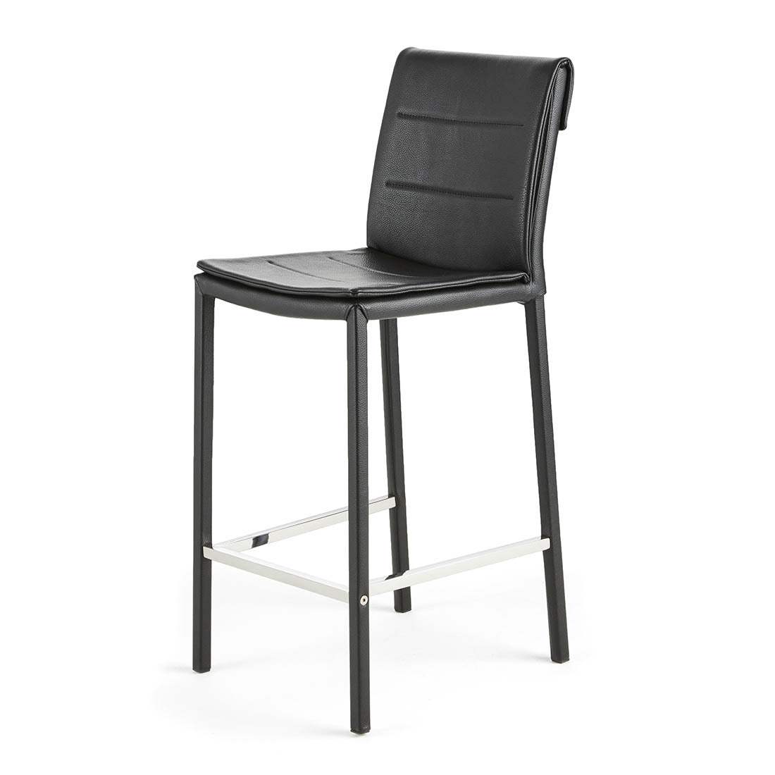 Wave Counter Stool Black