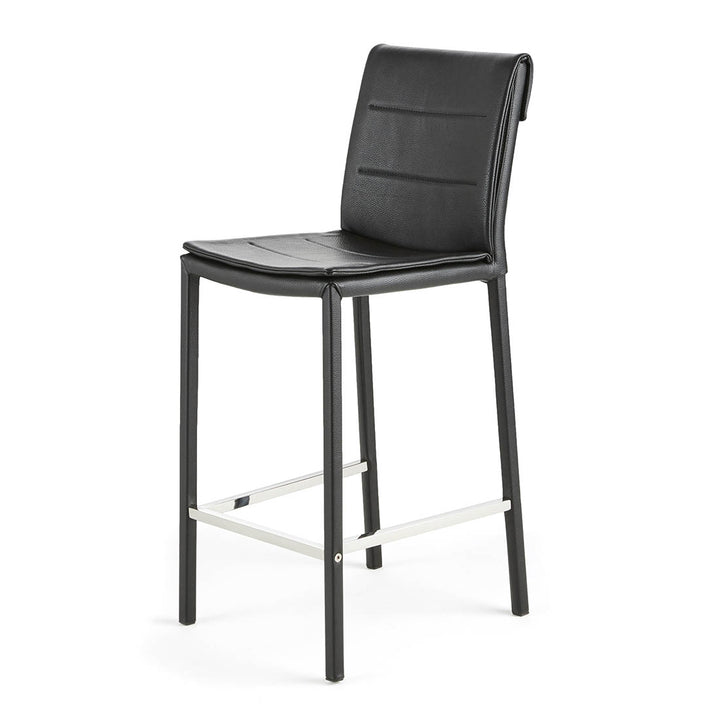 Wave Counter Stool Black