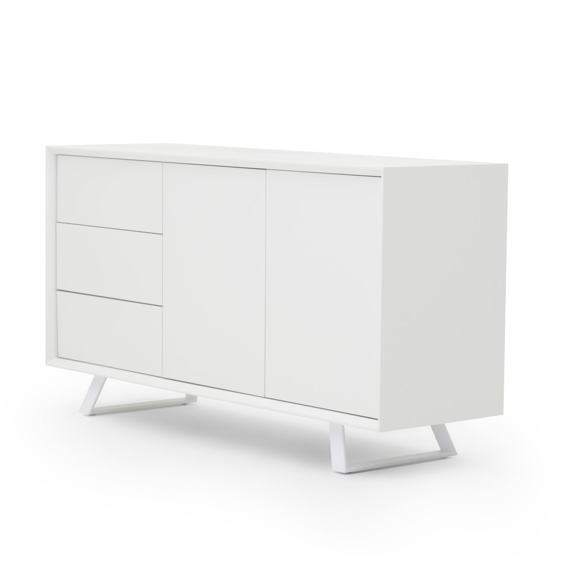 Wimzy Wood Sideboard White