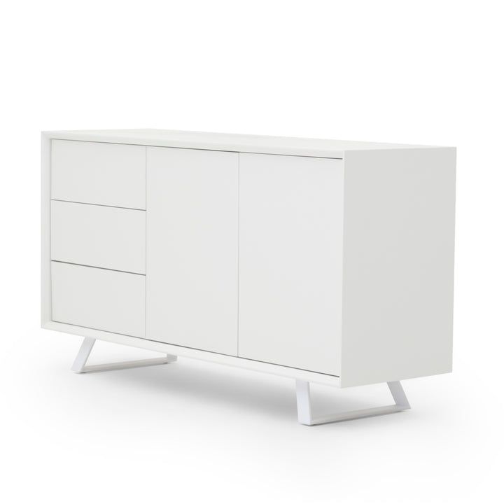 Wimzy Wood Sideboard White