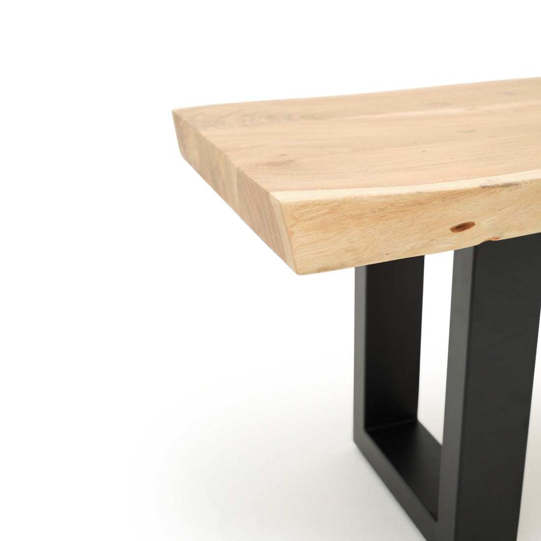 Noema Wood Bench Light Brown
