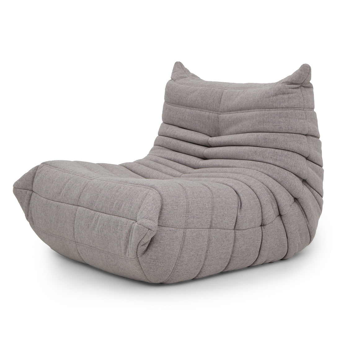 Ean Fabric Accent Chair Light Grey