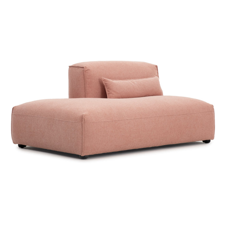 Ellemia Modular Chair W. Left Bumper Pink
