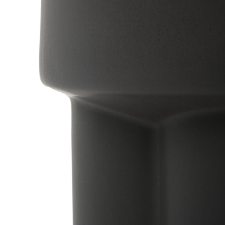 Eflower Accent Stool Dark Grey