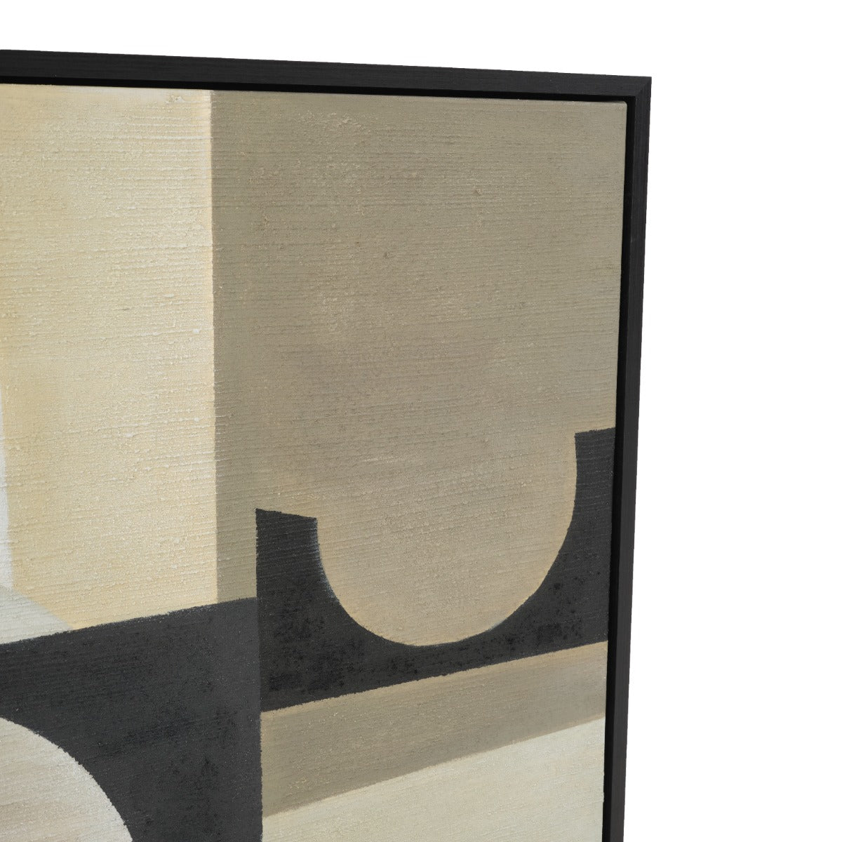 Elady Painting on Canvas Black