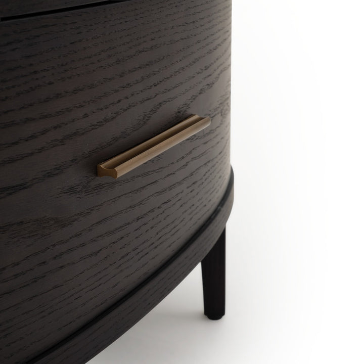 Widisha Nightstand Dark Brown
