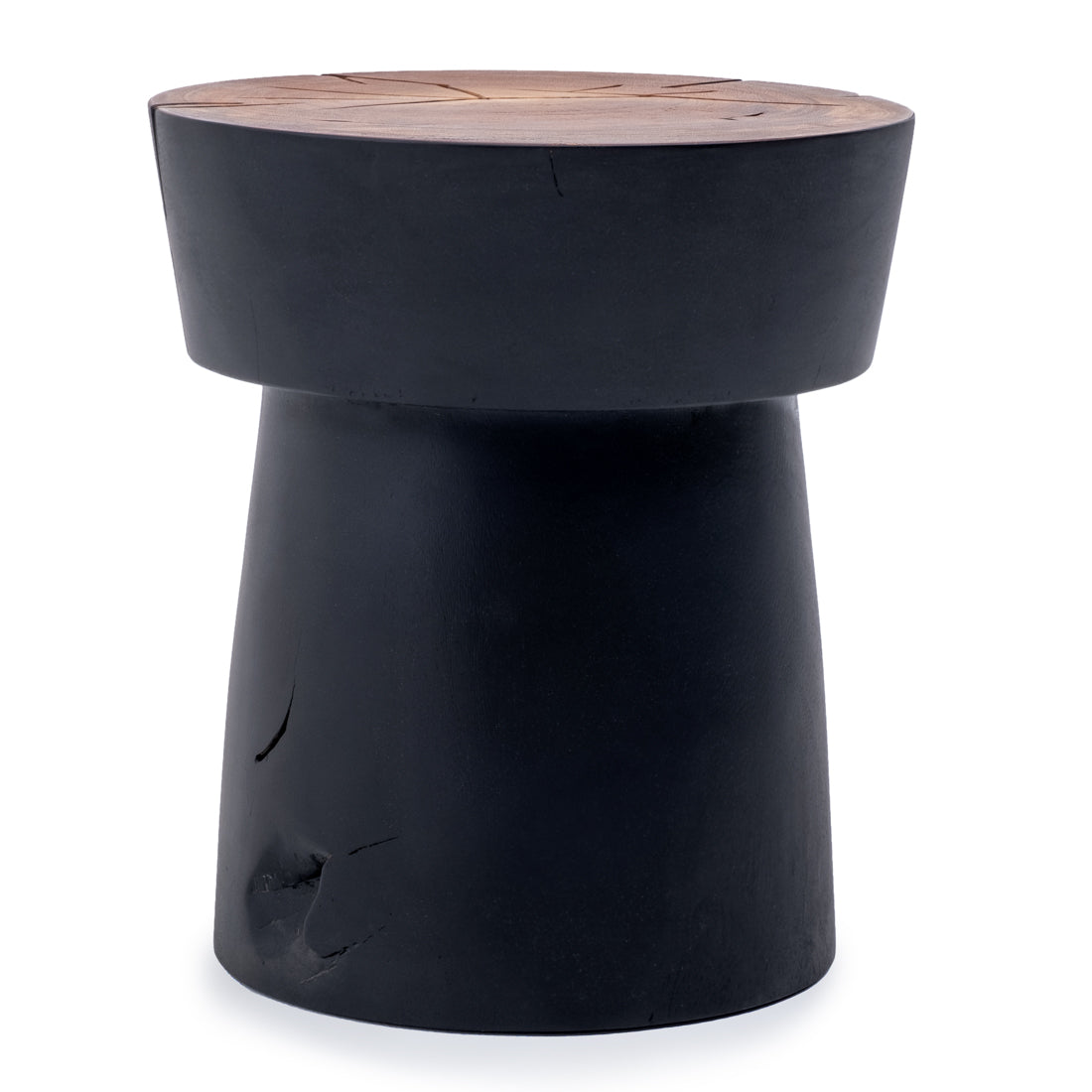 Noe Accent Stool Light Brown