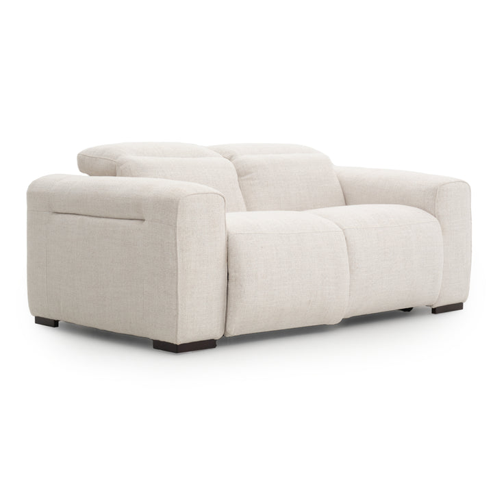 Niguel Fabric Reclining Loveseat Beige