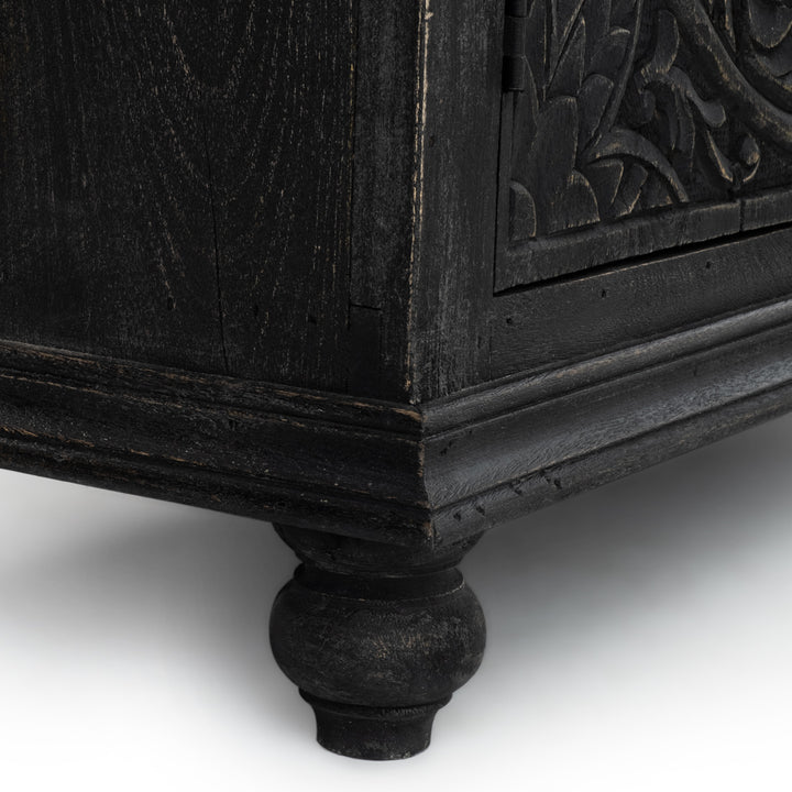 Indira Armoire Black
