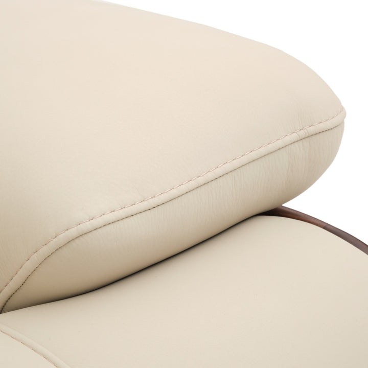 Ellery Reclining Accent Chair Beige