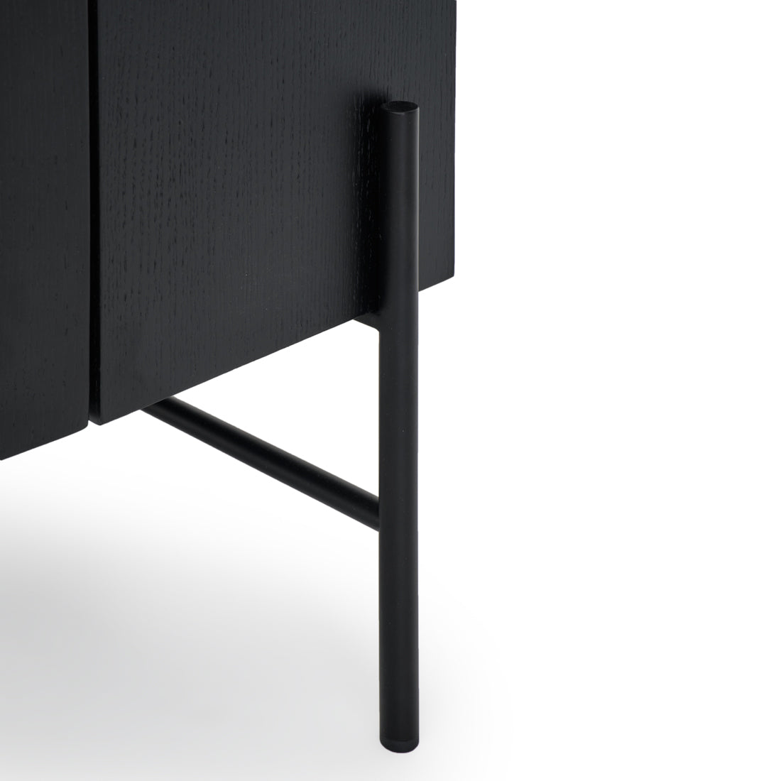 Easton Wood Sideboard Black