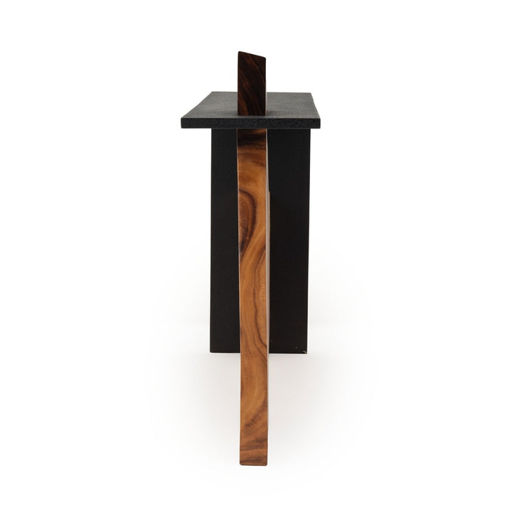 Niranda Wood Console Table Light Brown