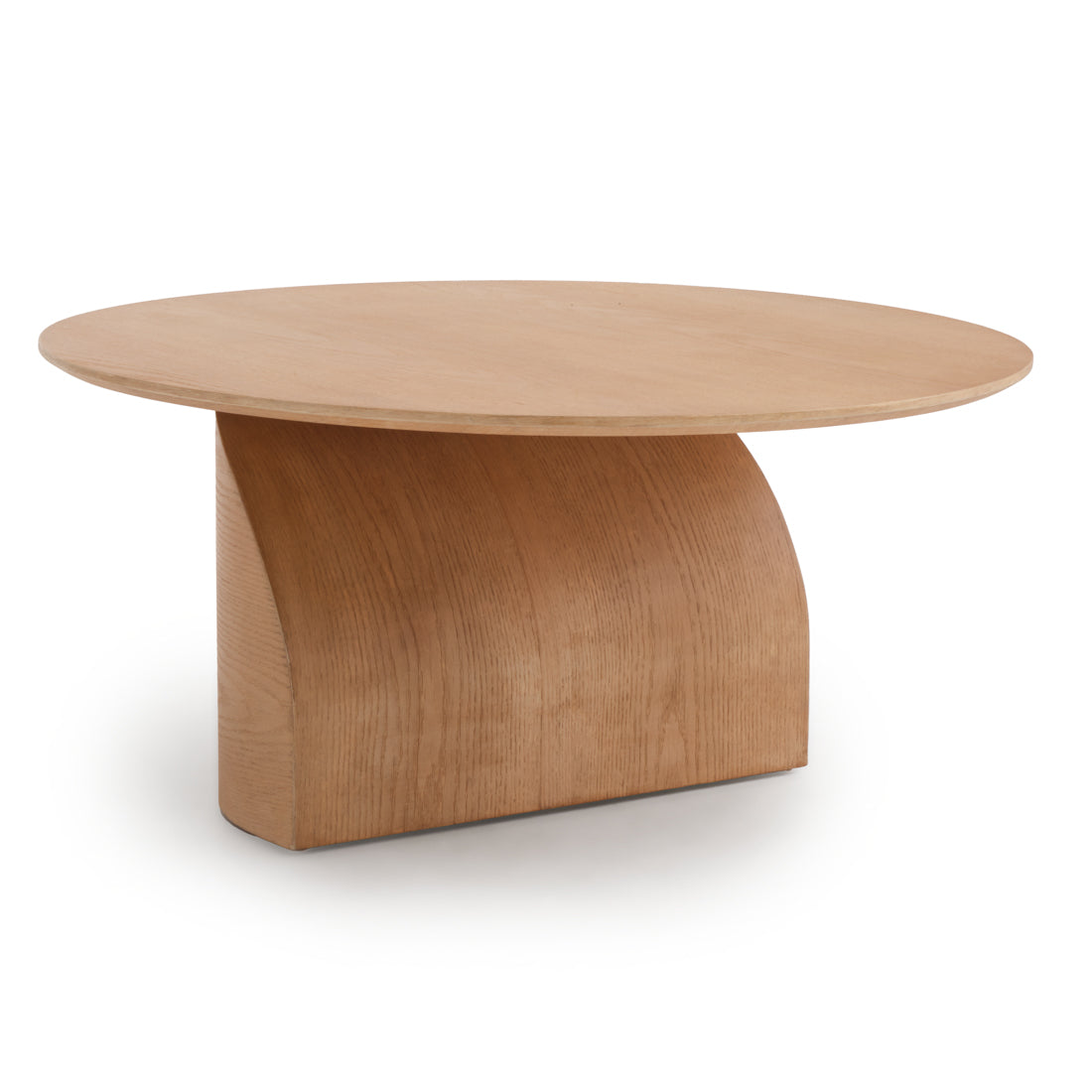 Essie Wood Coffee Table Light Brown