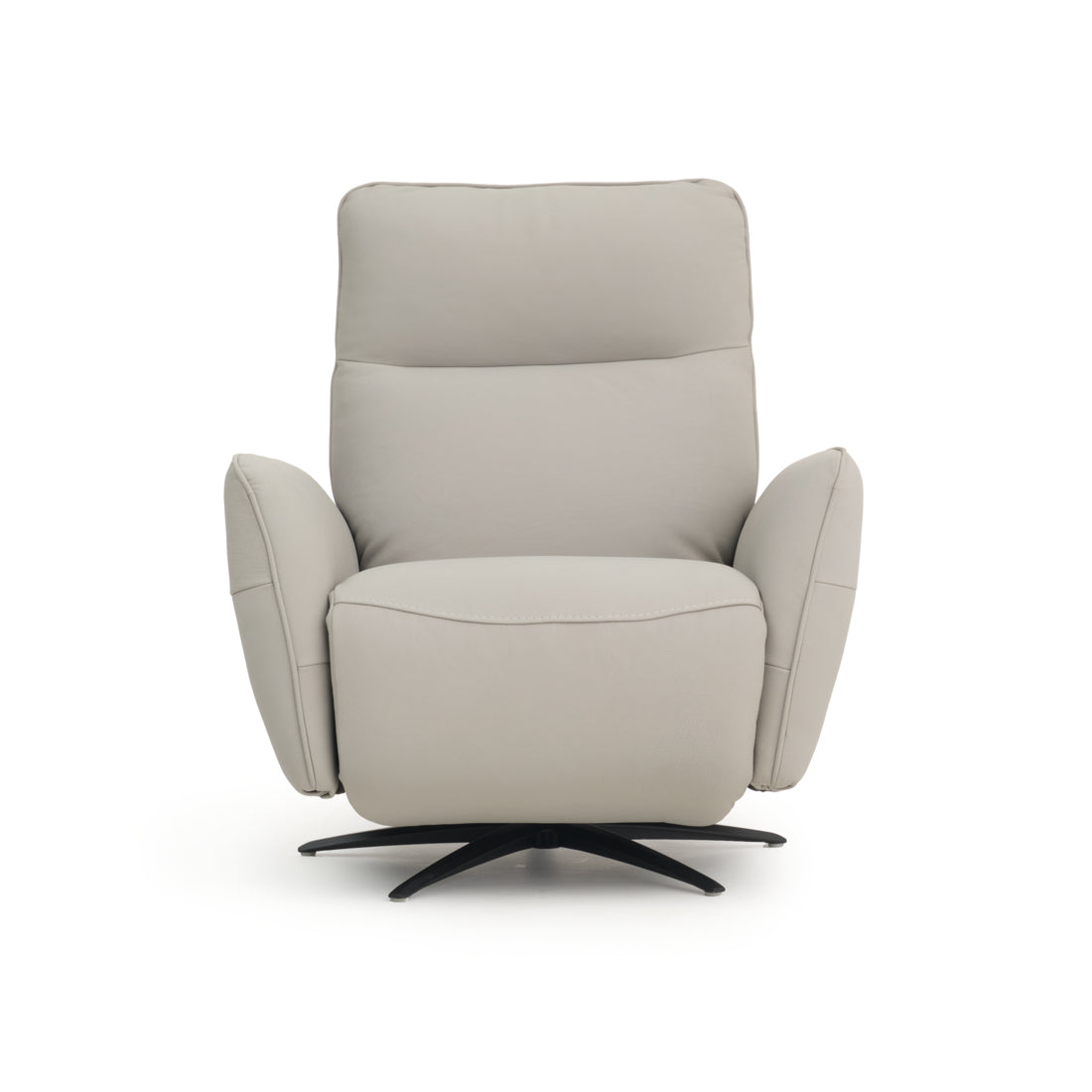 Naruto Reclining Accent Chair Light Grey