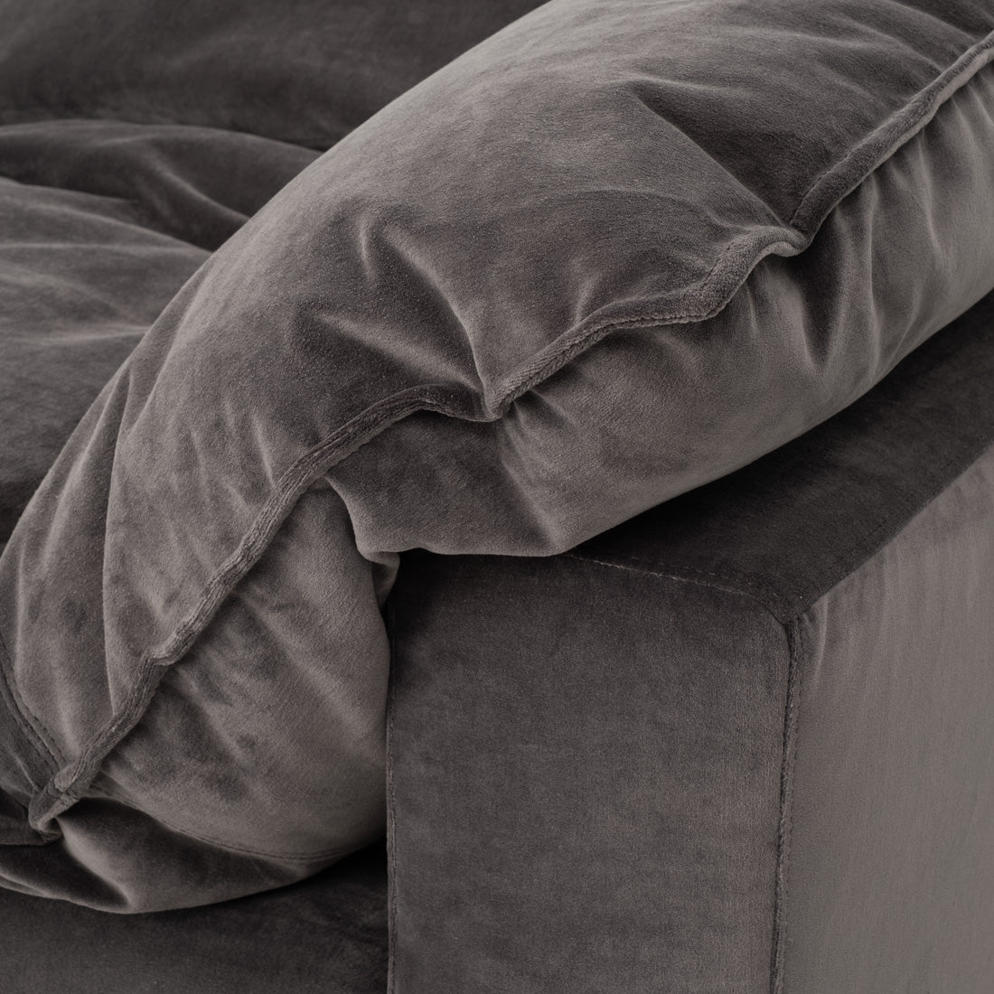 Nuage Fabric Modular Set Dark Grey