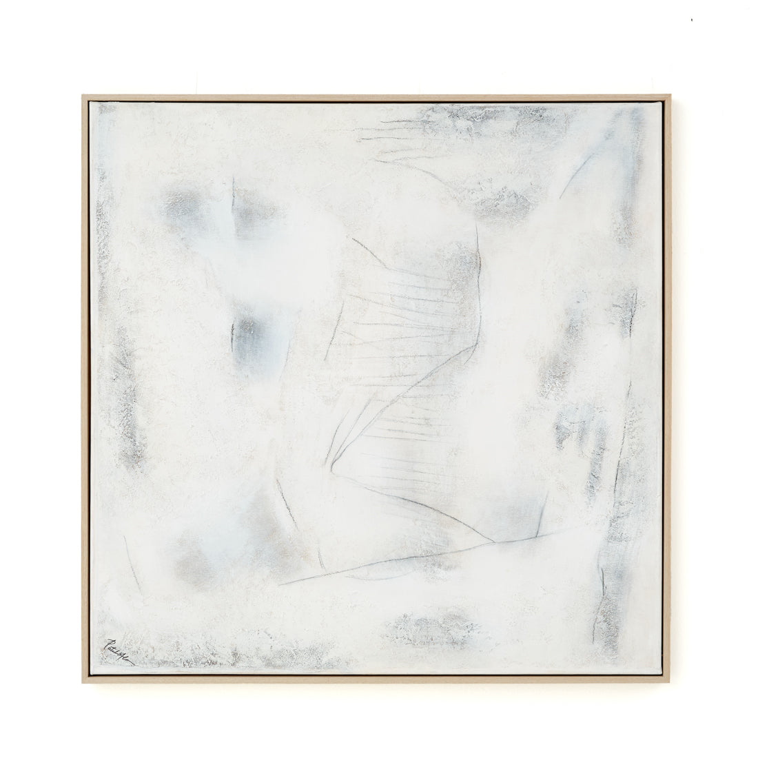 Nabadi Painting on Canvas Off White