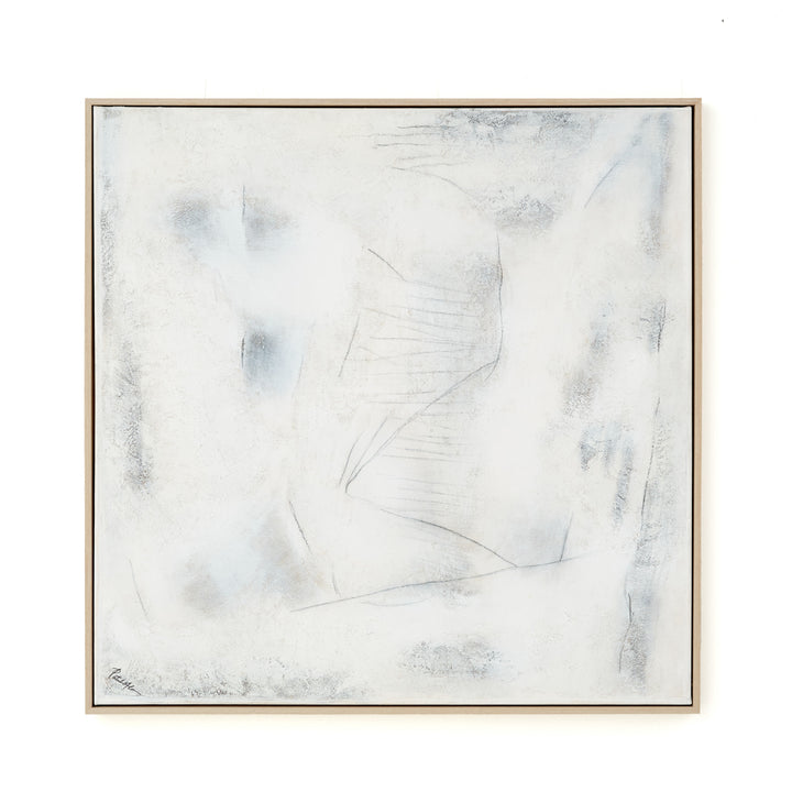 Nabadi Painting on Canvas Off White