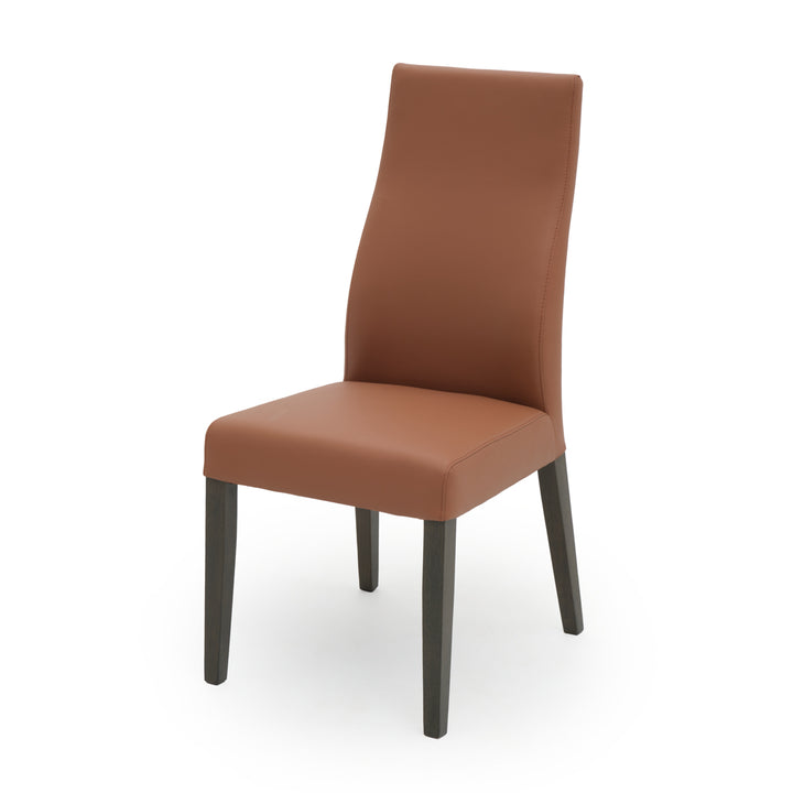 Jennifer Leather Chair Cognac