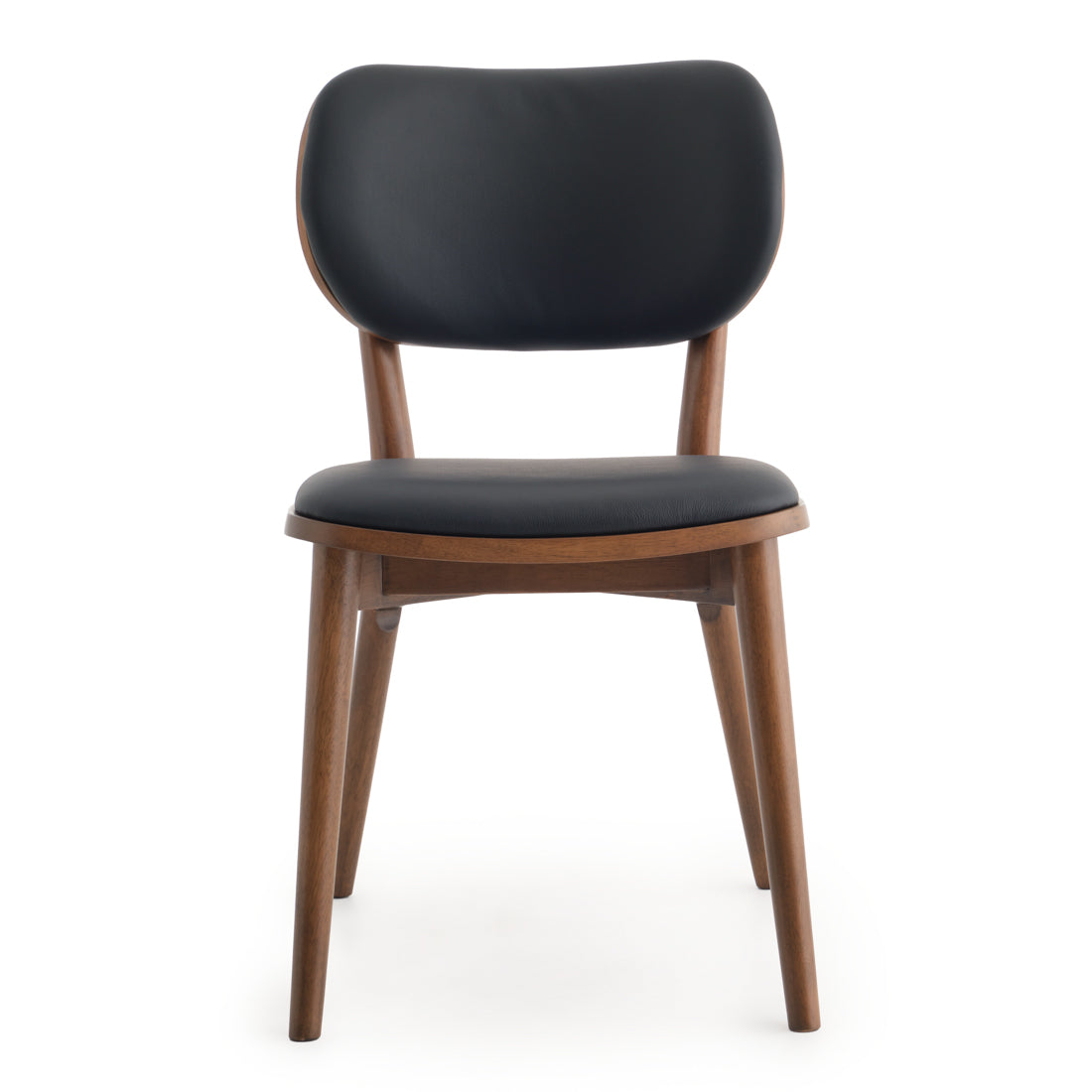 Elinor Leather Chair Dark Brown