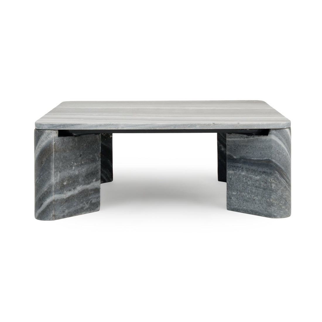 Wamin Marble Coffee Table Light Grey