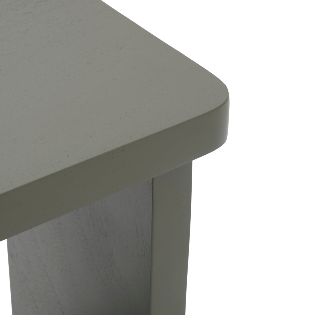 Siya Wood Accent Table Dark Green