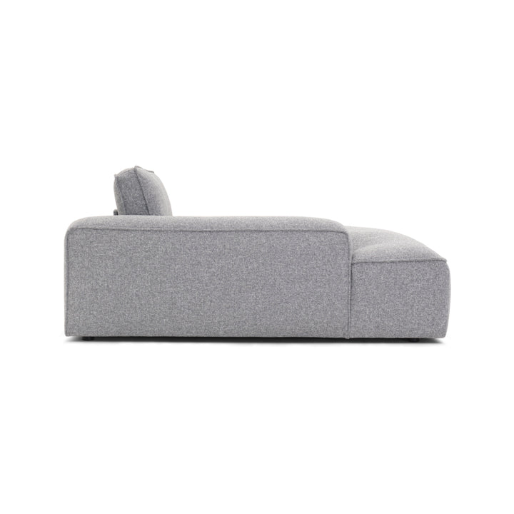 Nash Modular Left Chaise Dark Grey