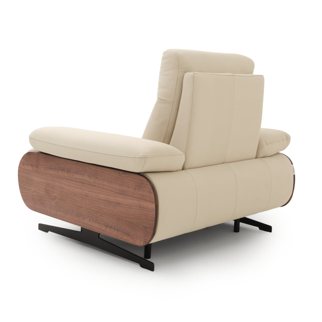 Ellery Reclining Accent Chair Beige