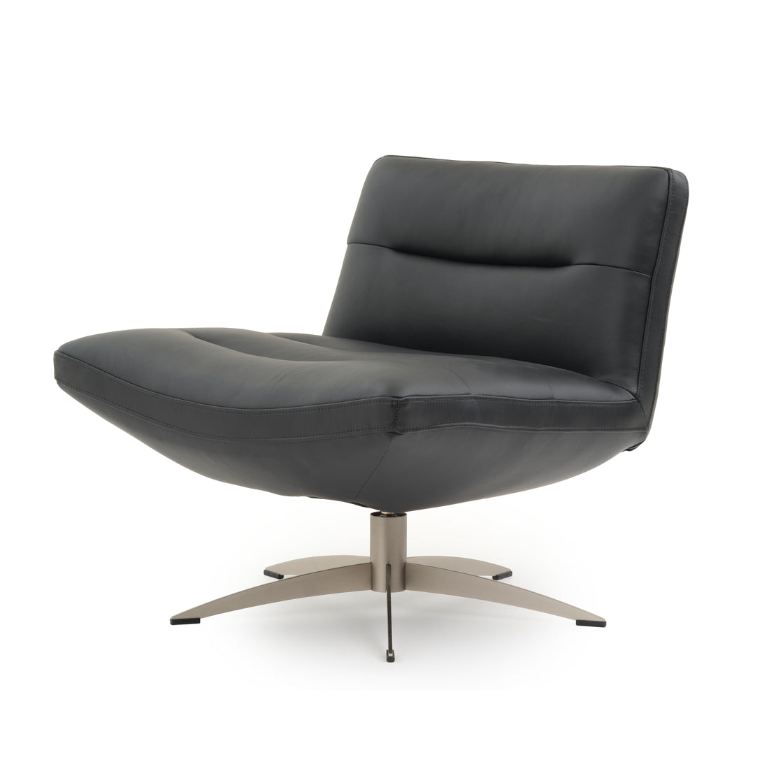 Windy Swivel Accent Chair Black