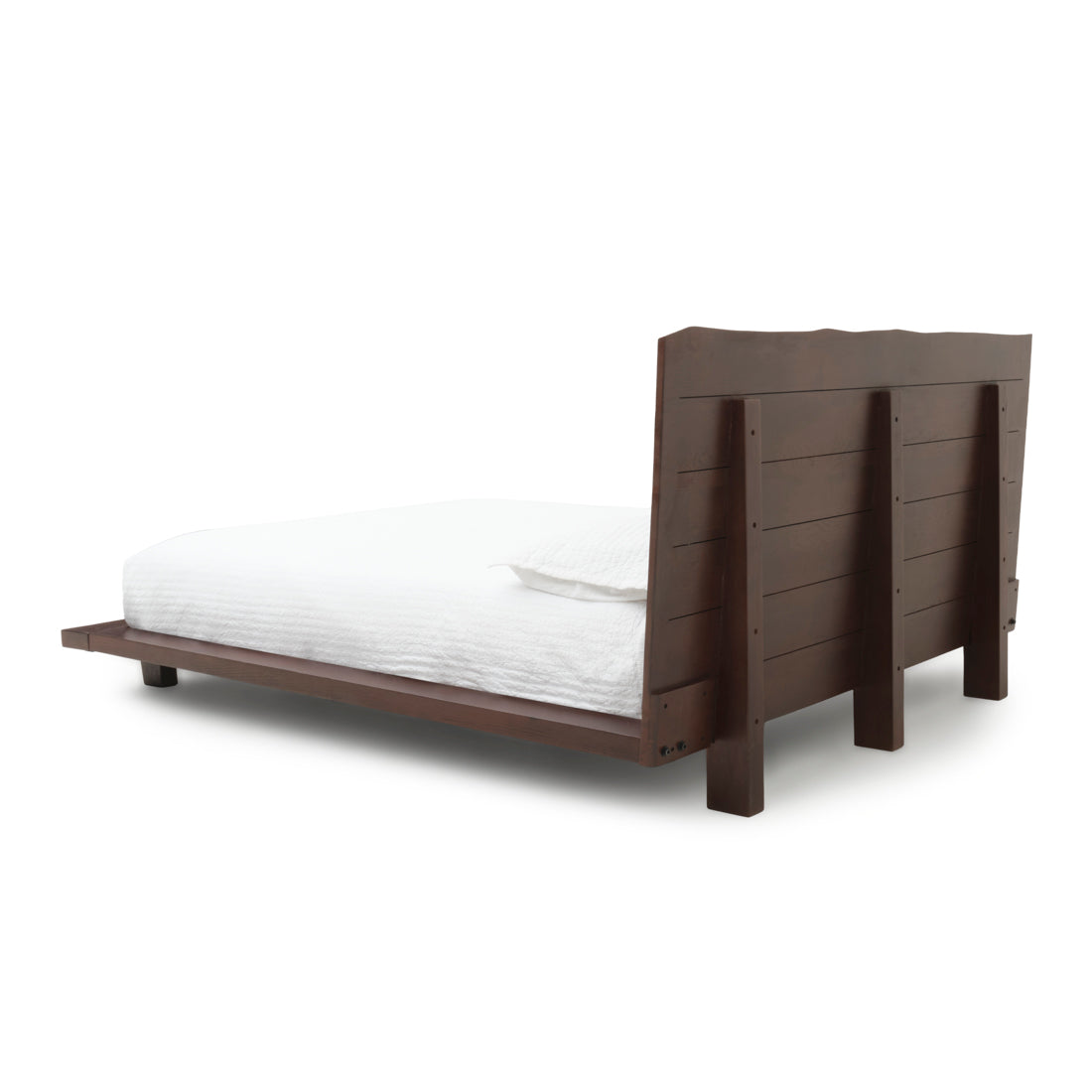 Noemi King Bed Dark Brown