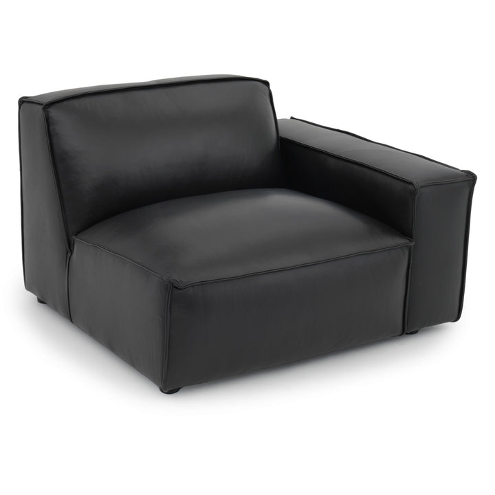 Nook Modular Right Chair Black