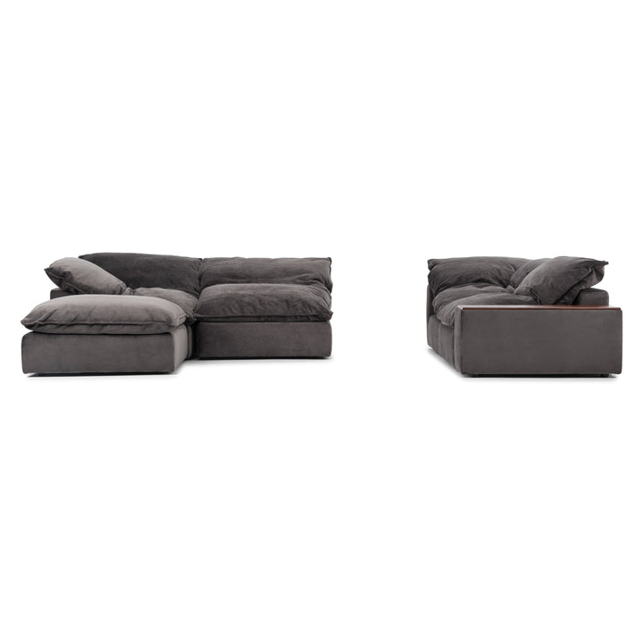 Nuage Fabric Modular Set Dark Grey