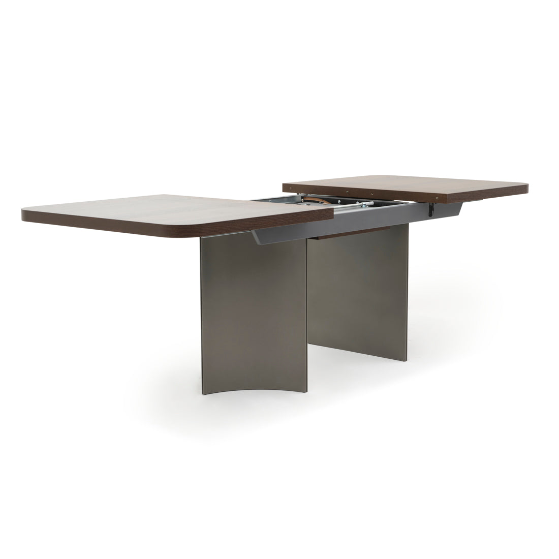 Wadena Extendable Dining Table Dark Brown