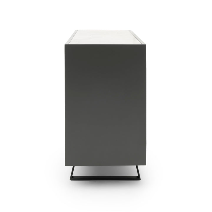 Wimzy Wood Sideboard Dark Grey