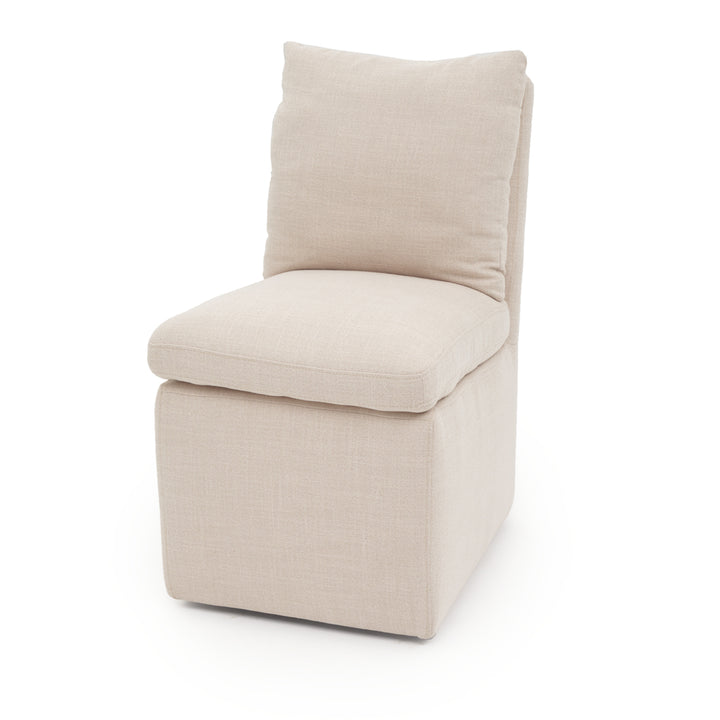 Nenli Fabric Chair Beige